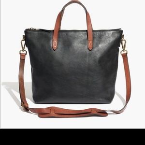 Madewell transport zip tote
